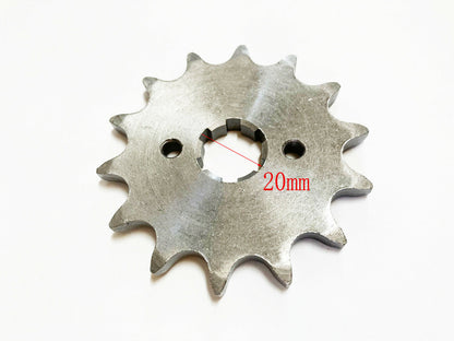 520 14T 20mm Front Sprocket Cog Chain PIT PROTrail Dirt Quad Bike ATV Buggy Kart