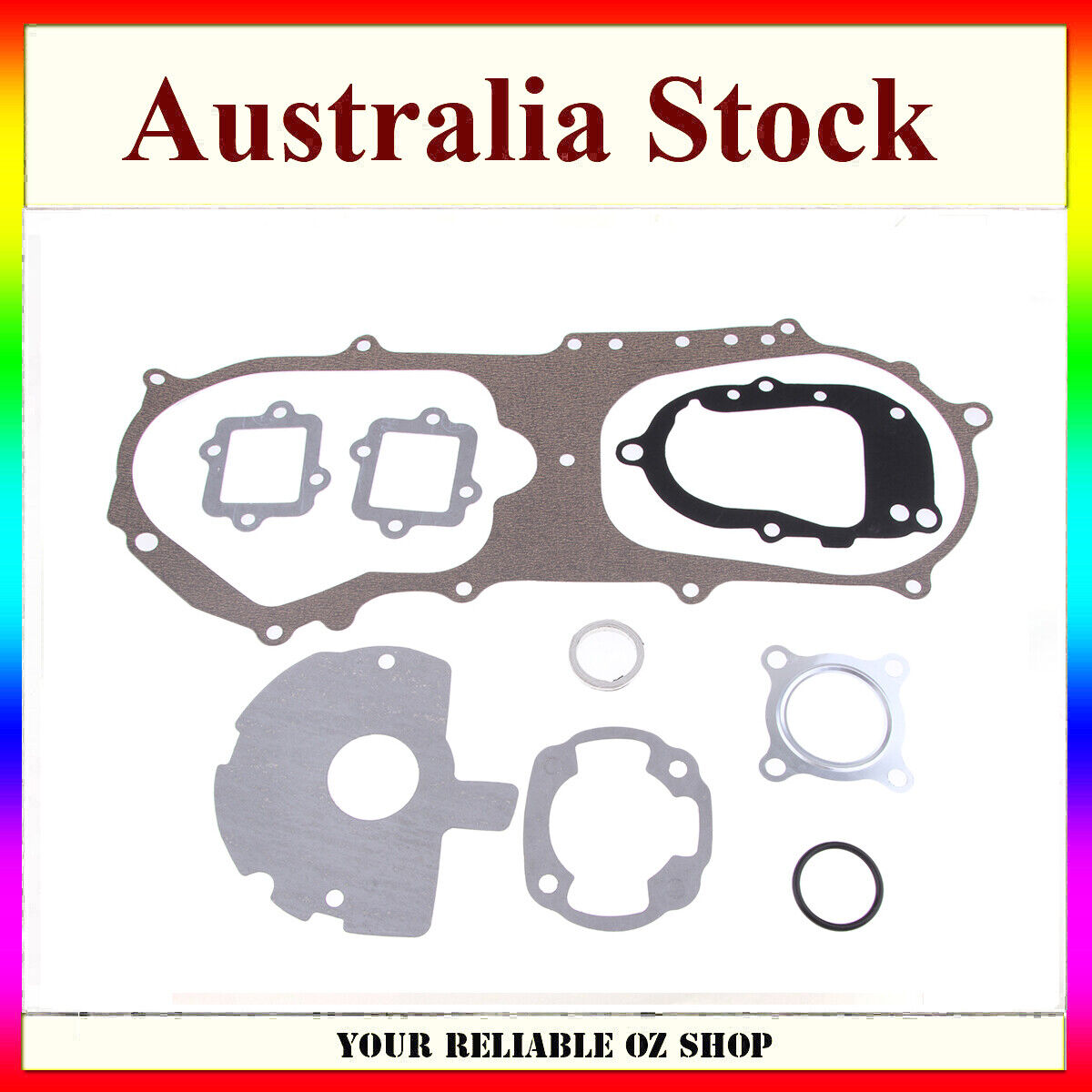 Complete Engine Cylinder Gasket Seals For Yamaha Jog 50cc CY50 2-Stroke Scooter