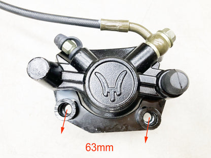 63mm Hydraulic Front Disc Brake Caliper System 140cc 160cc 200cc Dirt PIT BIKE