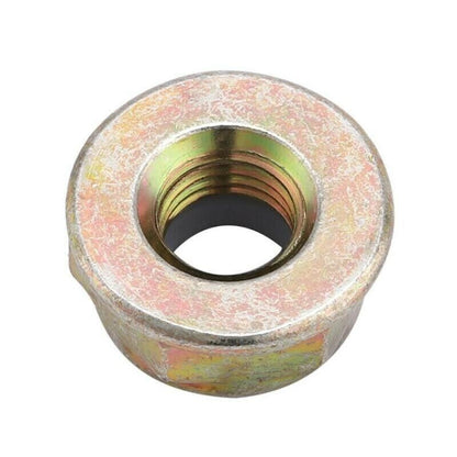 10Pcs M10x1.25 Left Hand Thread Locking Nut For Strimmer Brush Cutter Trimmer