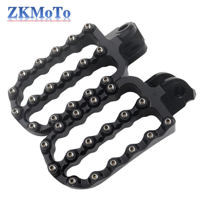 CNC Footrest Footpeg For KTM XCW XCF 65 85 125 250 200 250 300 350 450 550