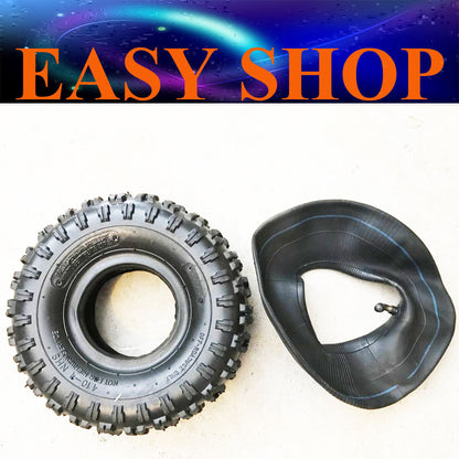 3.50 - 4 4" inch 4.10 - 4 Tyre Tire + Tube 49cc Mini Quad Dirt Bike ATV Buggy