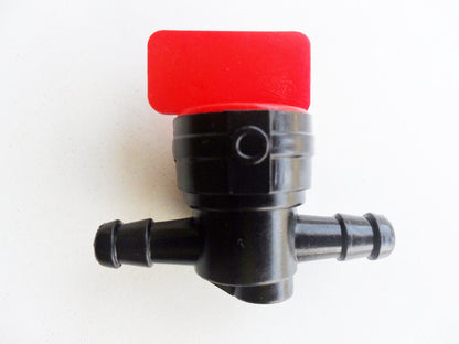 6mm FUEL TAP SWITCH PETCOCK Petrol Inline RIDE ON MOWERS LAWN MOWERS Tecumseh