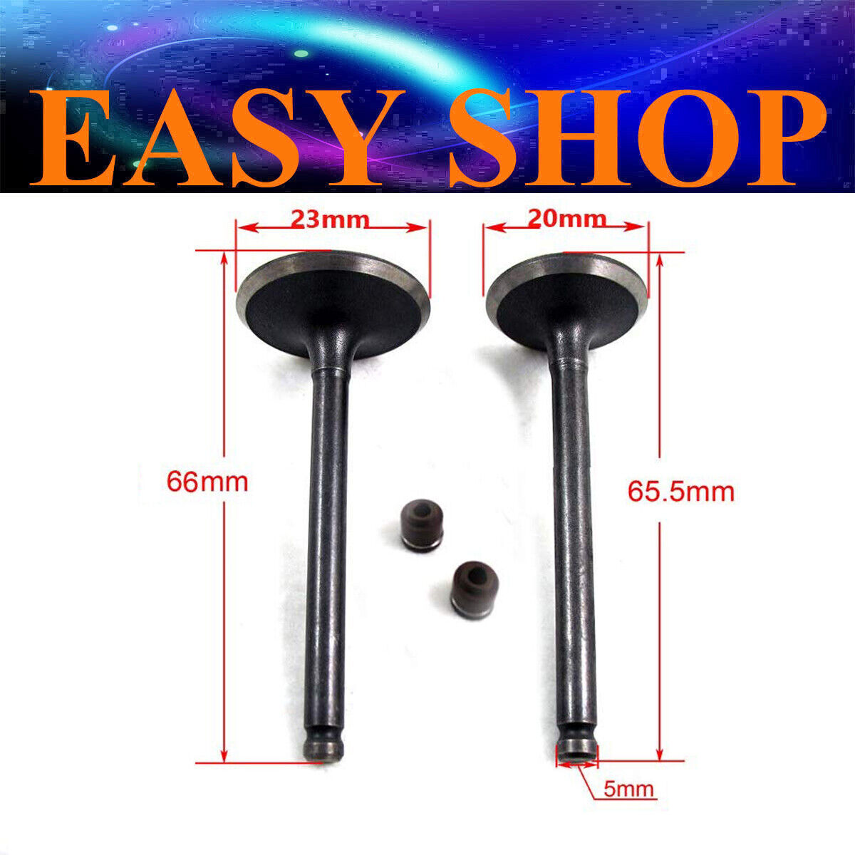 20mm 23mm Engine Head Intake Exhaust Valve Oil Seal 110cc 125cc Taotao SUNL Baja