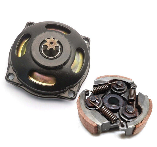 25H 7T TOOTH CHAIN GEAR BOX DRUM BELL HOUSING CLUTCH 49CC ATV QUAD PIT PRO BIKE
