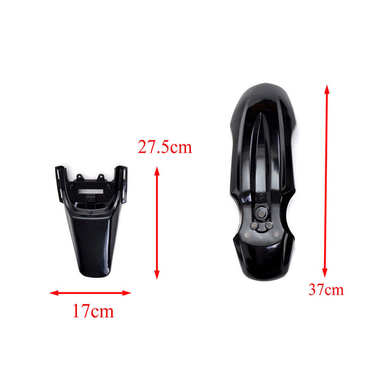 Front + Rear Plastic Fender Mudguards Covers For HONDA CRF XR 50cc Atomik Pitpro