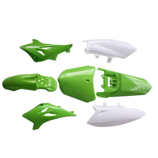 Green Plastic Fairing Fender Cover Guards For YAMAHA 50cc TTR50 DIRT PIT Bike