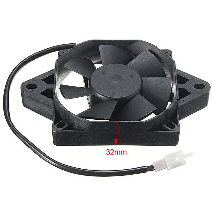 12V Radiator Thermo Electric Cooling Fan 150cc 250cc 300cc Quad ATV Buggy Bike