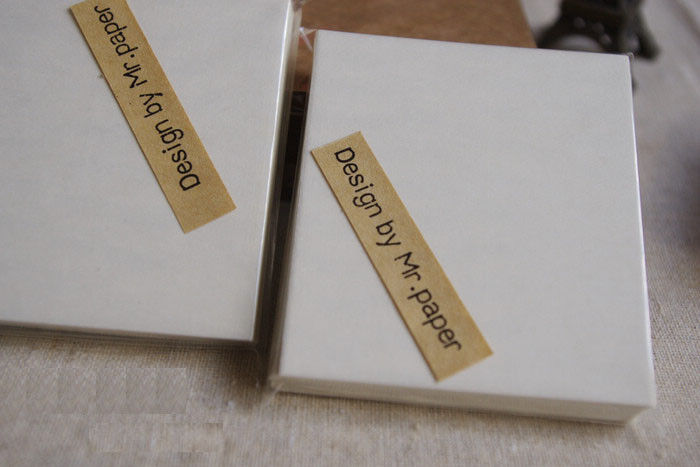 20 Pcs DIY Kraft Brown White Black Wedding Scrapbooking Paper Hand Craft Cards