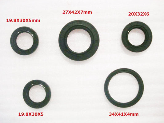 Oil Seals Gear Kick Start Magneto Crank Shaft Gy6 150cc 125cc Scooter Quad Bike