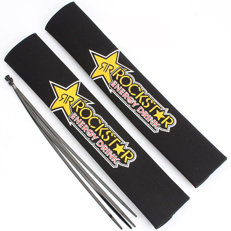 Rockstar FRONT FORK PROTECTOR COVER 90cc 125cc 150cc DIRT PIT PRO Thumpstar Bike