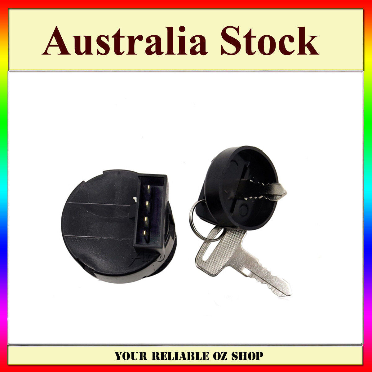 IGNITION KEY SWITCH 4 PIN FOR POLARIS ATV MAGNUM 500 4X4 HDS 2000 4110264 BIKE