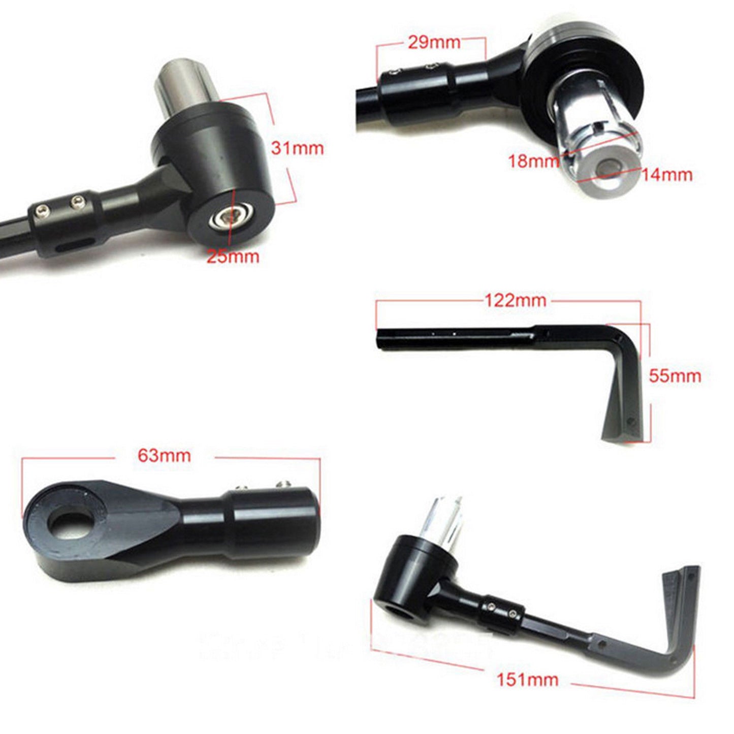 BLUE 22mm 7/8" CNC Brake Clutch Lever Protector Guard Suzuki GSXR750 GSXR1000
