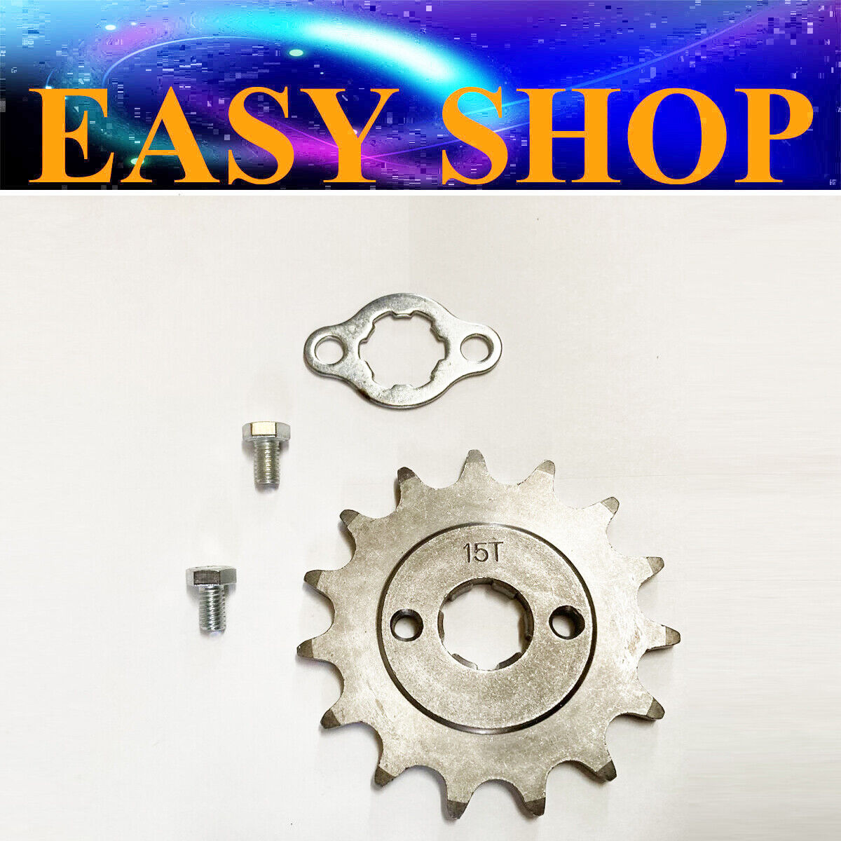 20mm 520 15T TOOTH FRONT CHAIN SPROCKET COG Gokart Buggy ATV Dirt PIT PRO BIKE