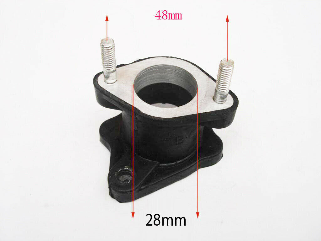 PZ27mm Carby Intake Manifold Pipe 110cc 125cc 150cc DHZ Assassin SSR SDG Lifan
