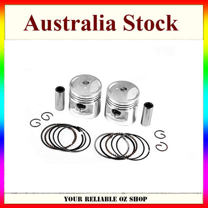 2x 44mm 13mm Piston Rings Kit For Honda CA125 Rebel CM125 CD125T CBT125 Bike