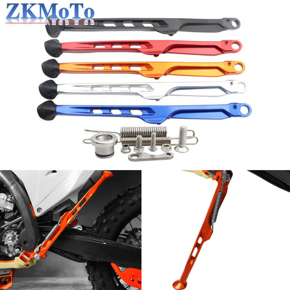 CNC Kickstand Side Stand For KTM XC EXC EXCF XCF For HUSQVARNA TE TX FX FE