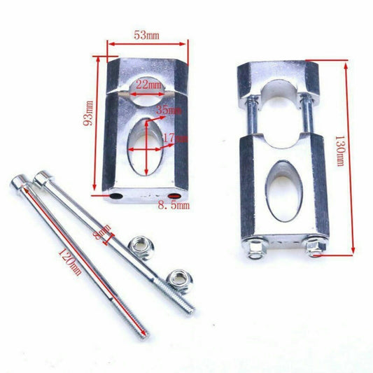 22mm Handle Bar Clamp Riser Mount 110cc 125cc 150cc 160cc Orion Thumpstar Apollo