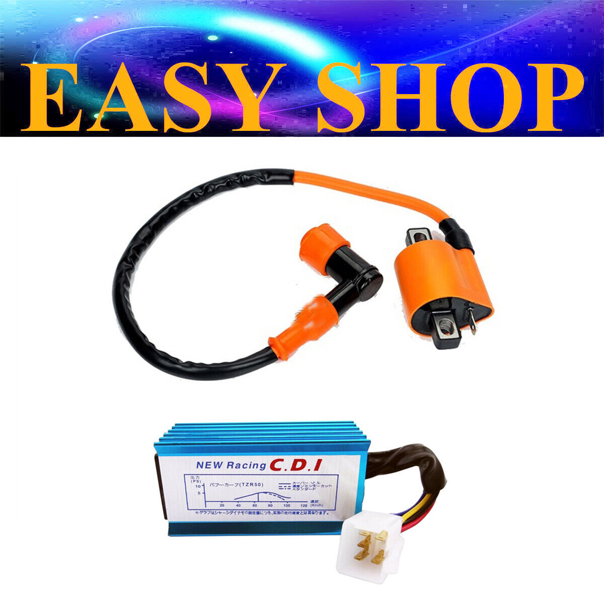 5 PIN Ignition Coil CDI Unit For 150cc 200cc 250cc Dirt Quad Bike Buggy ATV