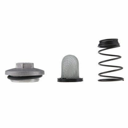GY6 Engine Oil Drain Bolt Screw Oil Filter Mesh Spring Set 50cc 80cc 125 150cc