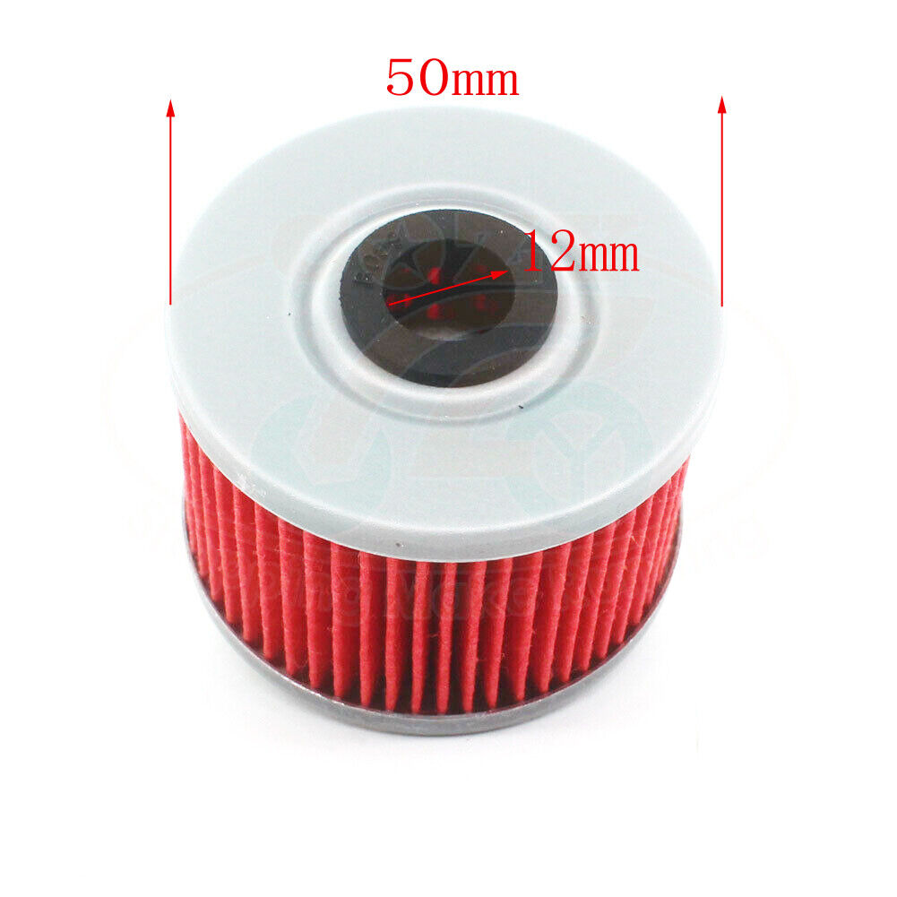 4X Oil Filter For Honda FX650 CBX250 SLR650 NX250 XL250 GB500 XL600R XBR500