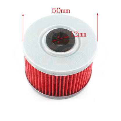4X Oil Filter For Honda FX650 CBX250 SLR650 NX250 XL250 GB500 XL600R XBR500