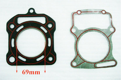 69mm Cylinder Head Base Gasket Kit CG250cc 300cc Water Cooled Dirt Quad ATV Bike