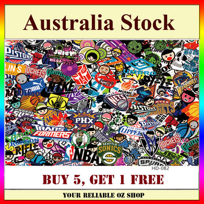 Decal Sticker Bomb Sheet A4 HOON JDM Car Wrap Skateboard Scooter Bike Wall Vinyl