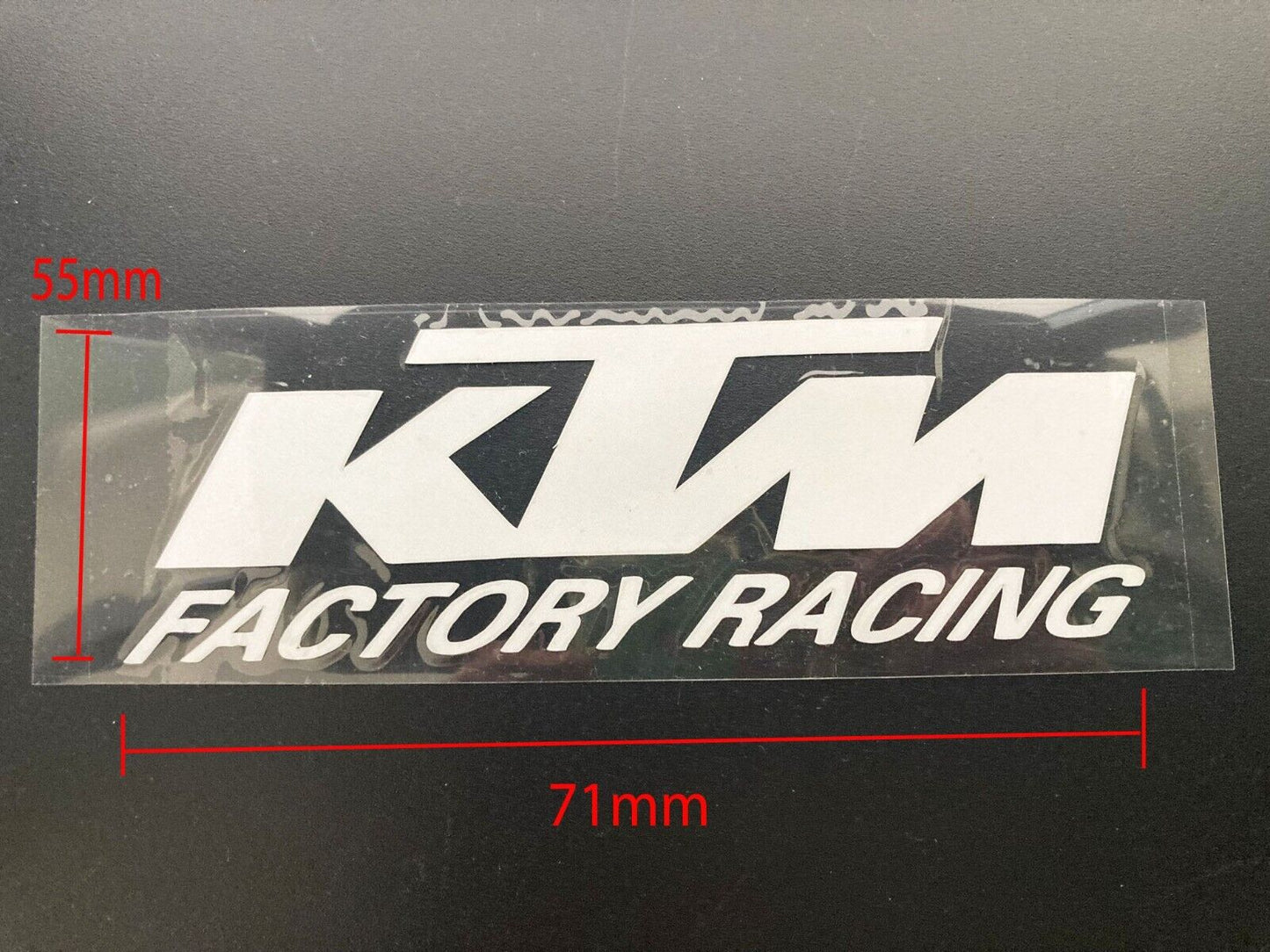 KTM Sticker Decal Badge Emblem Logo Bike ATV Quad Motorcycle Petrol Fuel Tank