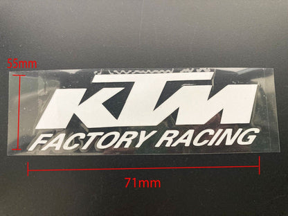 KTM Sticker Decal Badge Emblem Logo Bike ATV Quad Motorcycle Petrol Fuel Tank