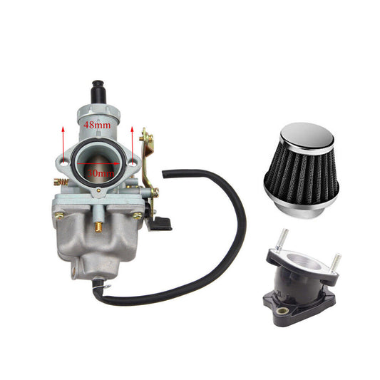 PZ30mm Carby Air Filter Manifold 150cc 200cc 250cc 300cc Dirt PIT PRO Trail BIKE
