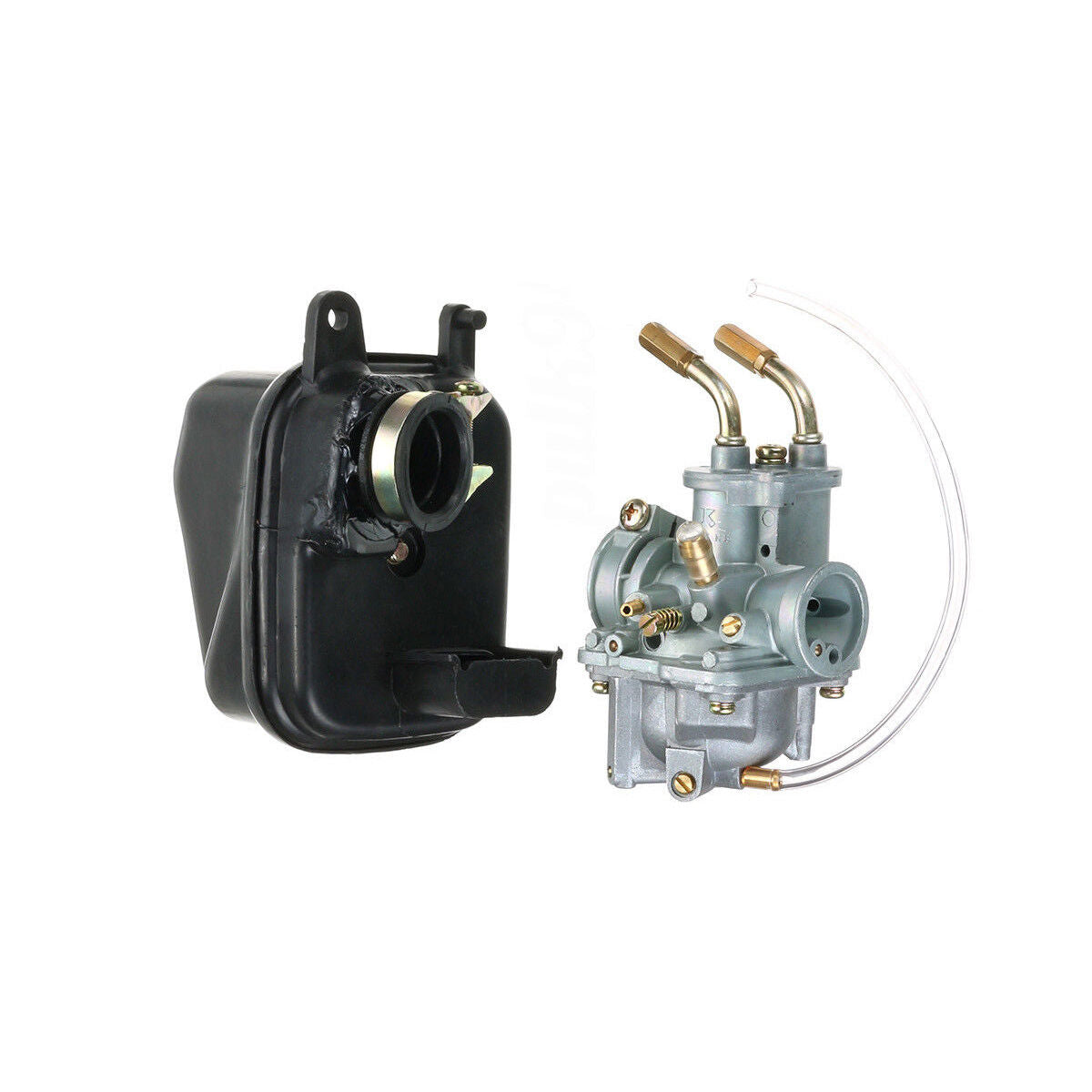 CARBURETOR CARBY + AIR FILTER FOAM BOX FOR YAMAHA PEEWEE 50cc PW50 PY50 Y-ZINGER
