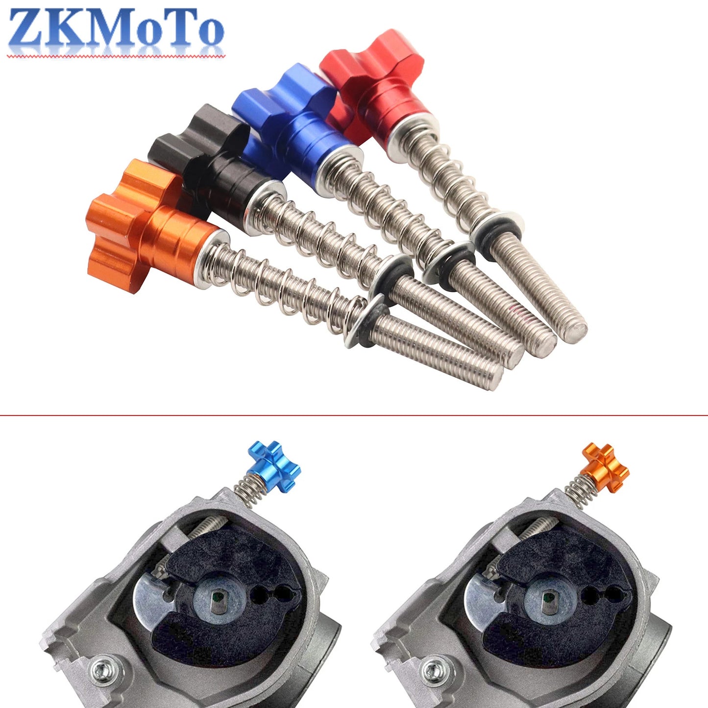 CNC Fuel Idle Speed Adjuster Screw Cap For KTM XCW EXC TPI Six Days 150 250 300