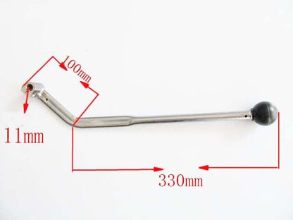 11mm Handle Hand Gear Lever Shifter For 110cc 125cc 150cc Gokart Quad ATV BIKE