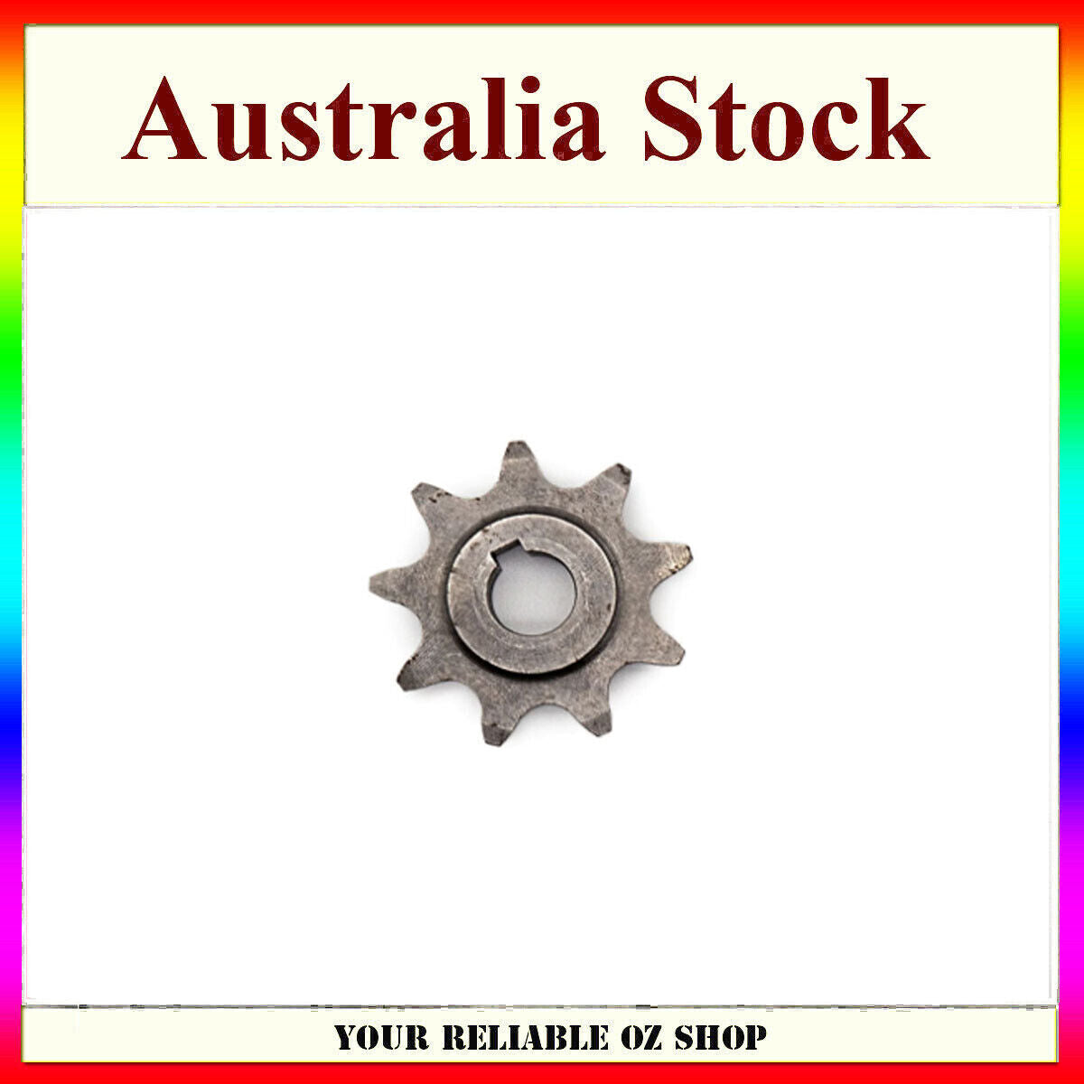 9T Tooth 11mm Sprocket Cog Pinion Gear For 410-420 Chain Electric Scooter Motor