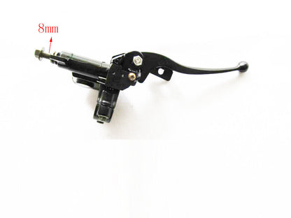 8mm Left Hydraulic Brake Lever Master Cylinder 50cc 70cc 90cc ATV Quad Dirt Bike