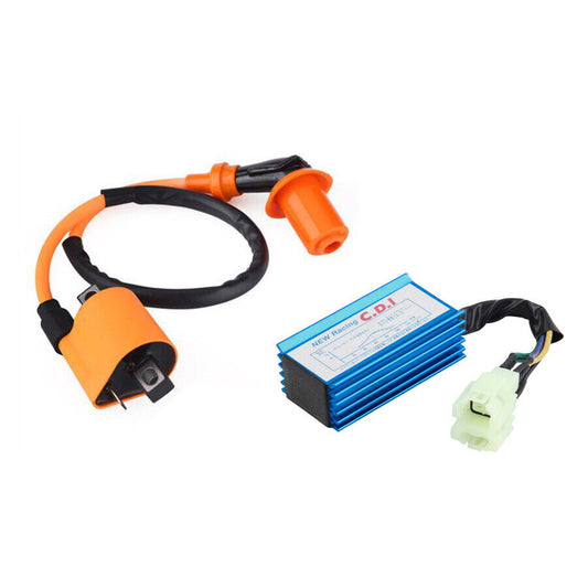 6 Pin Ignition Coil CDI For GY6 110cc 125cc 150cc 250cc Moped Scooter Gokart