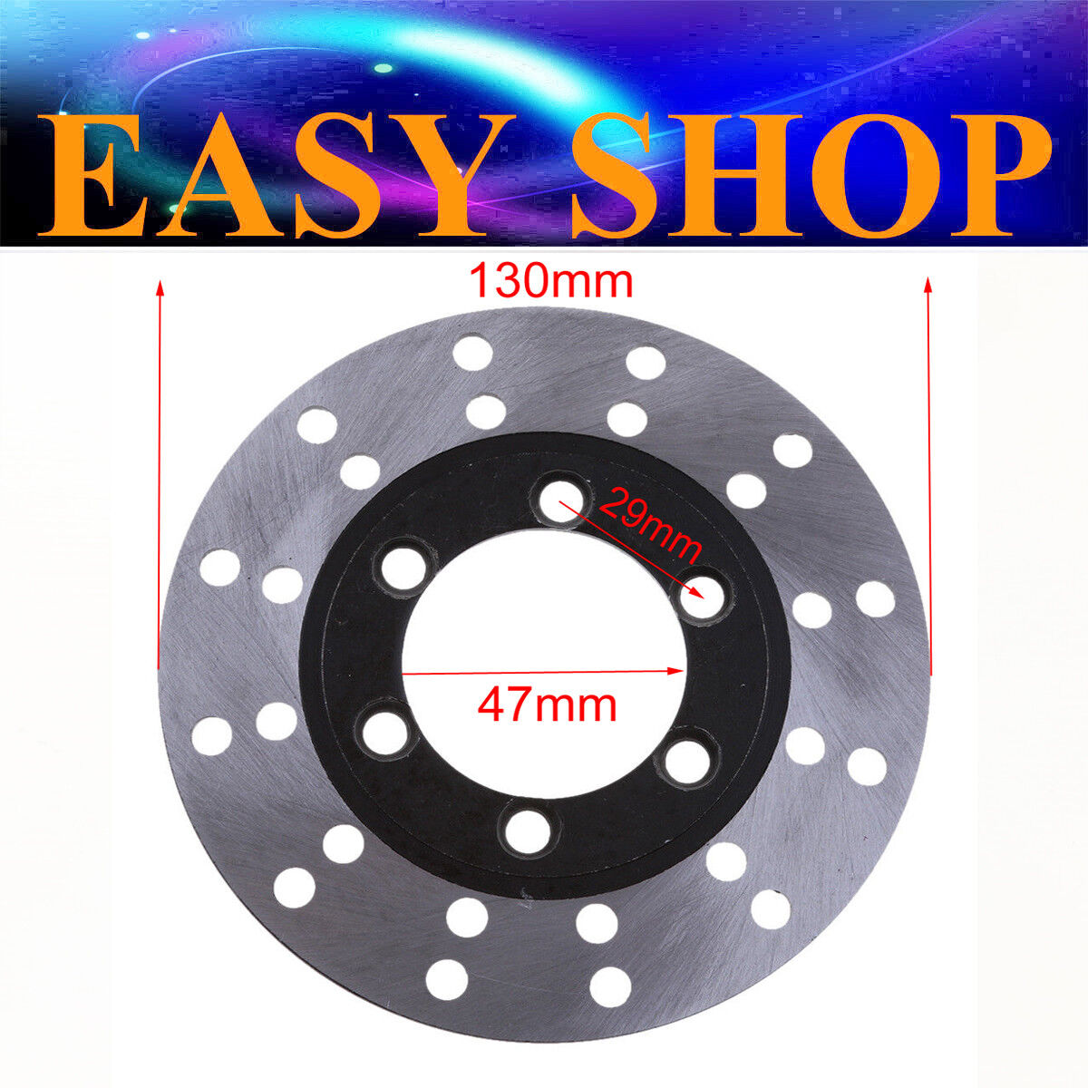 13cm Front Brake Rotor Disc Caliper 50cc 70 90cc 110cc 125cc ATV Quad Buggy Bike
