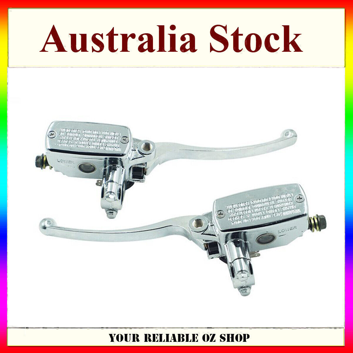 7/8" 22mm Brake + Clutch Master Cylinder For HONDA Shadow VT 600 700 750 1100