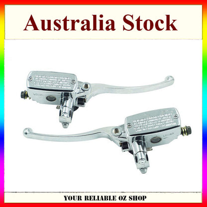 7/8" 22mm Brake + Clutch Master Cylinder For HONDA Shadow VT 600 700 750 1100