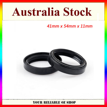 2X Front fork Oil Seal 41mm x 54mm x 11mm For Honda GL1500 600 CBR600F2 3 SJR SE