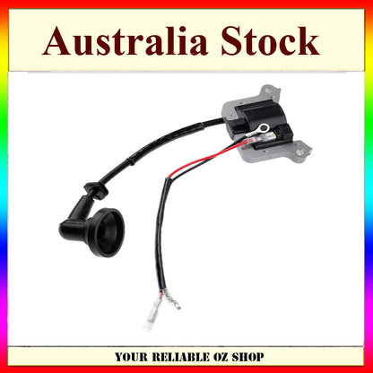 62mm Ignition Coil For 2 Stroke 43CC 52CC CG430 CG520 Trimmer Brush Lawn Cutter