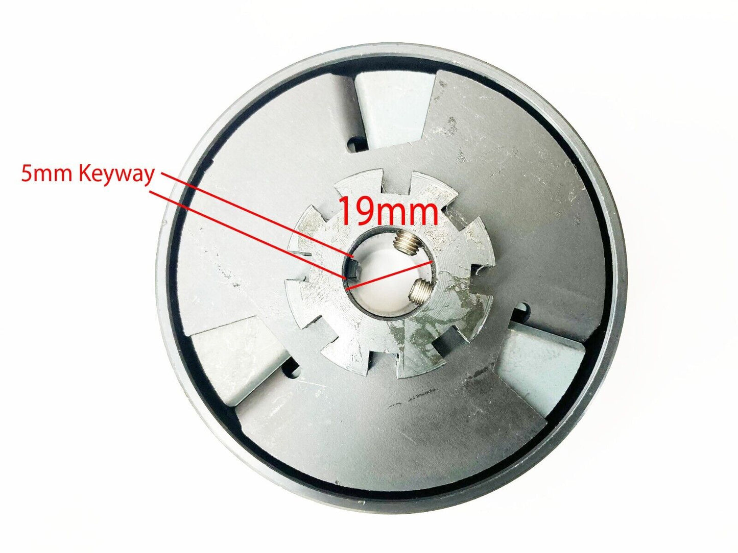 Centrifugal Dry Clutch 19mm 3/4" 12 Tooth #35 Pitch GoKart Drift Trike Buggy