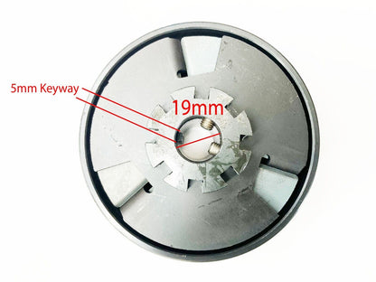 Centrifugal Dry Clutch 19mm 3/4" 12 Tooth #35 Pitch GoKart Drift Trike Buggy