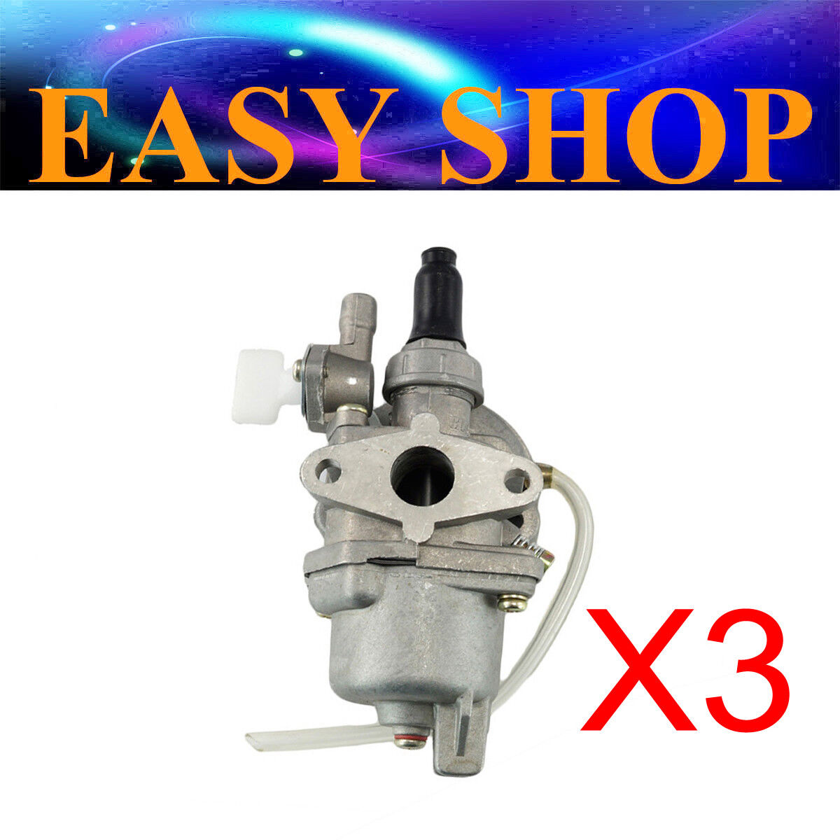 3X 33cc 43cc 47cc 49cc Carburetor Carby FOR DIRT POCKET ATV QUAD MINI BIKE