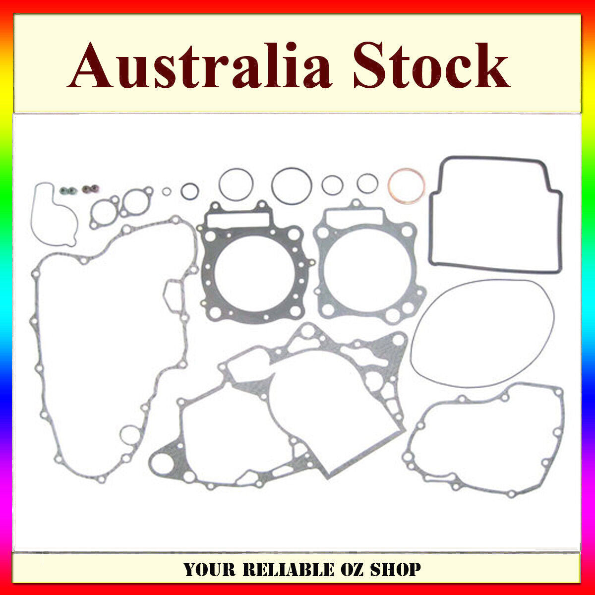 Full Rebuild Top & Bottom End Head Gasket Kit For Honda TRX450R TRX450ER