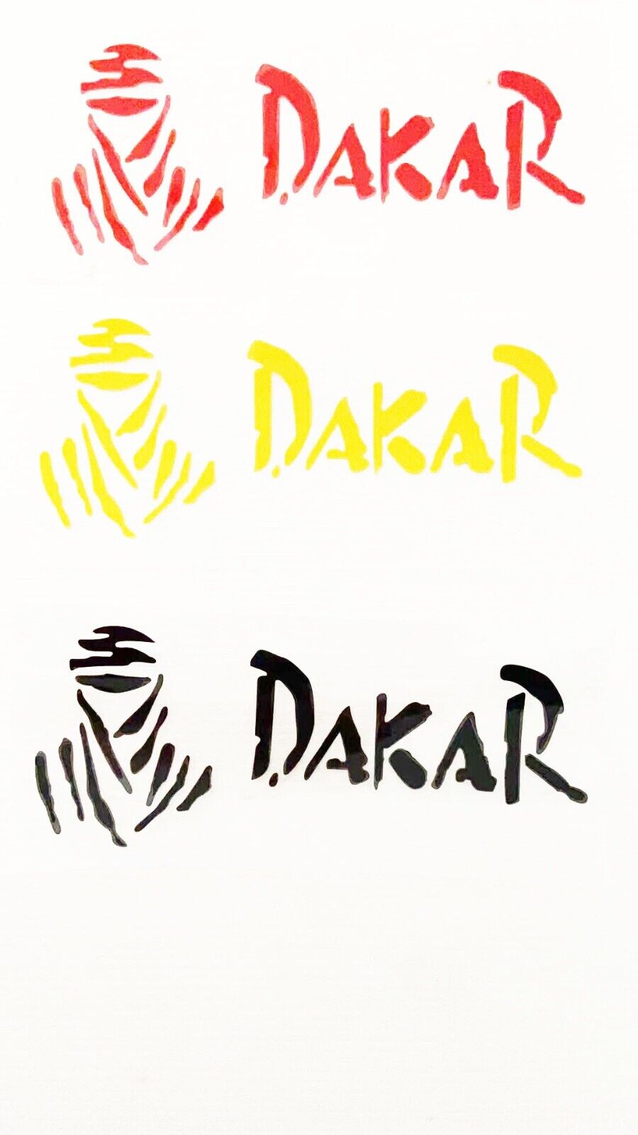 Funny Dakar Racing Rally Car Bumper Window Sticker Decal Truck Motocross Bike