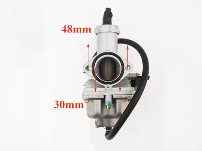 PZ30mm Lever Choke Carby Air Filter 150cc 250cc 300CC Taotao Kymco Apollo Kazuma