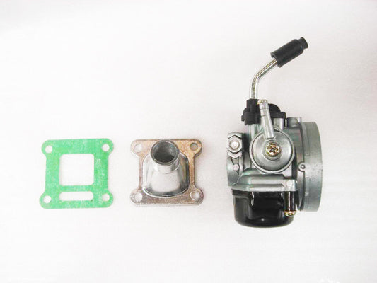 Carburetor Carby  Intake Manifold For 49/50/66/80cc 2 stroke Motorised Push Bike