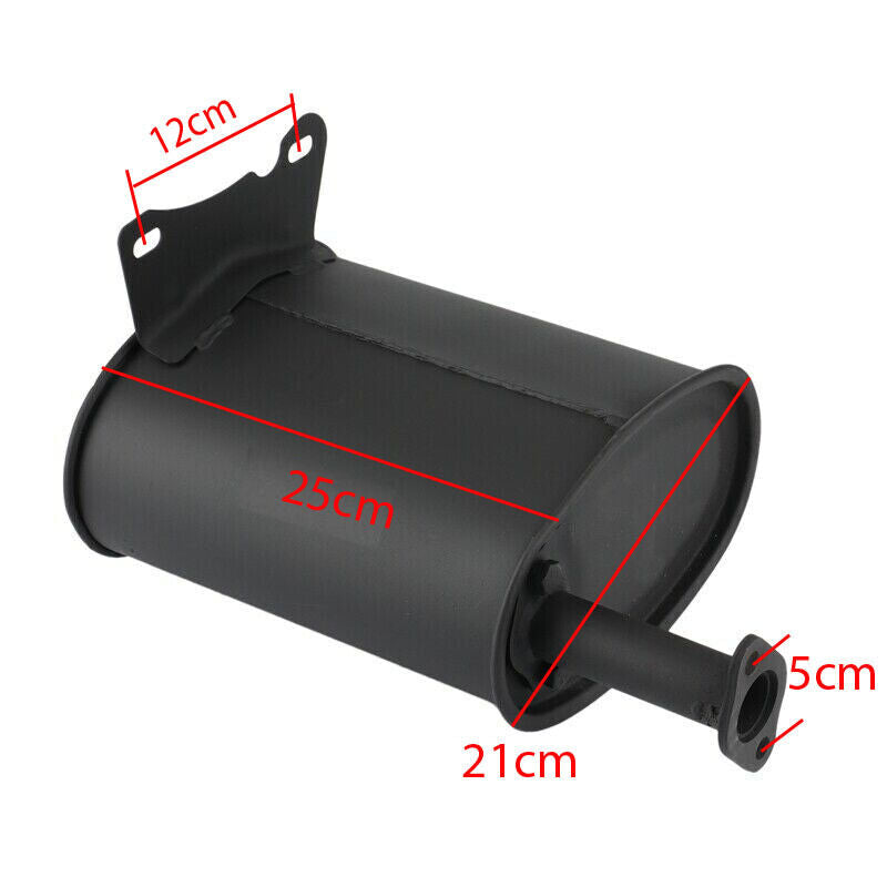 5kw-7kw 6.5kw 8KW Muffler Exhaust Pipe For 188f 190F 192f Gasoline generator